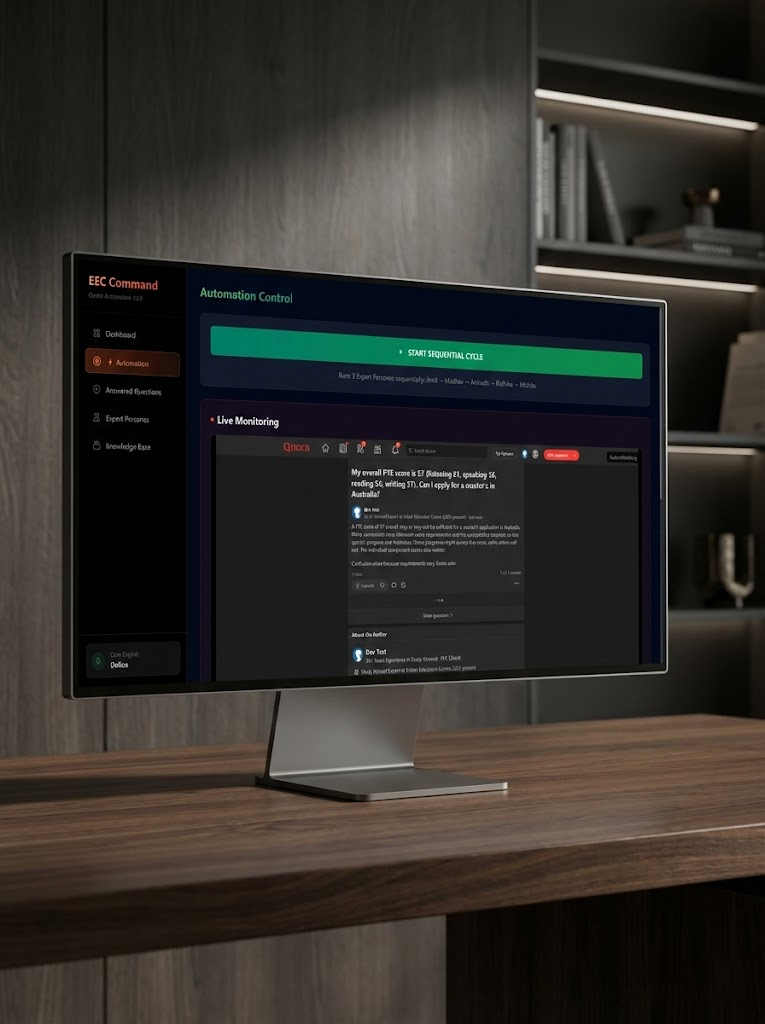 Python Quora Automation Script Execution